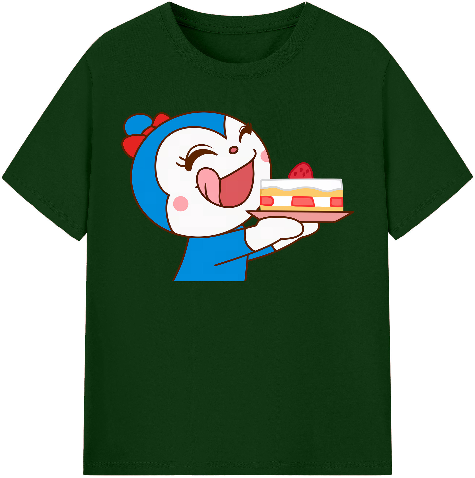（画像用） アンパンマン Anpanman 綿100％半袖Tシャツ（フロントプリント）
